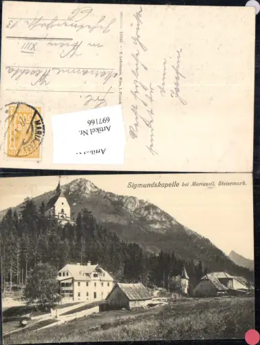 697166 Sigmundskapelle Grünau b. Mariazell Maria Zell Sigmundsberg