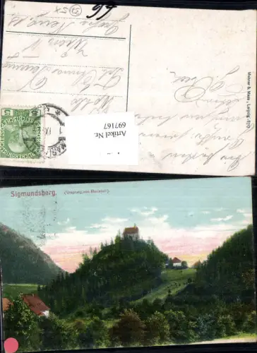 697167 Sigmundsberg Ursprung bei Grünau Mariazell Maria Zell