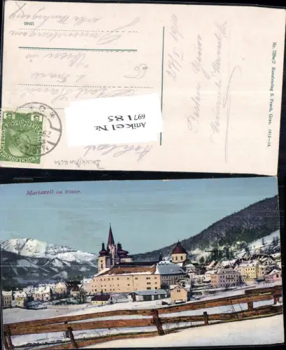 697185 Mariazell Maria Zell im Winter