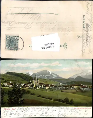 697200 Mariazell Maria Zell gel Wilhelmsburg
