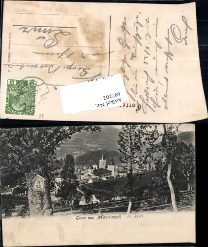 697202 Mariazell Maria Zell seltene Partie 1902