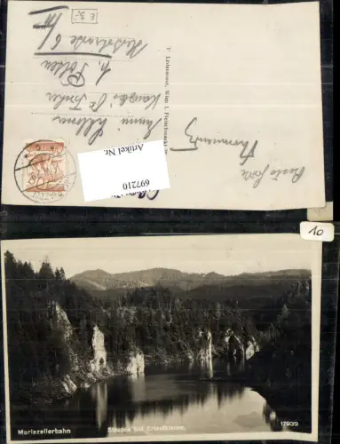 697210 Mariazellerbahn Annaberg Wienerbruck Mariazell Maria Zell
