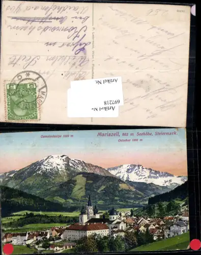 697218 Mariazell Maria Zell gel Konradsheim Waidhofen an der Ybbs