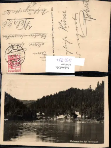 697227 Mariazell Maria Zell Hubertussee Mariazellerbahn