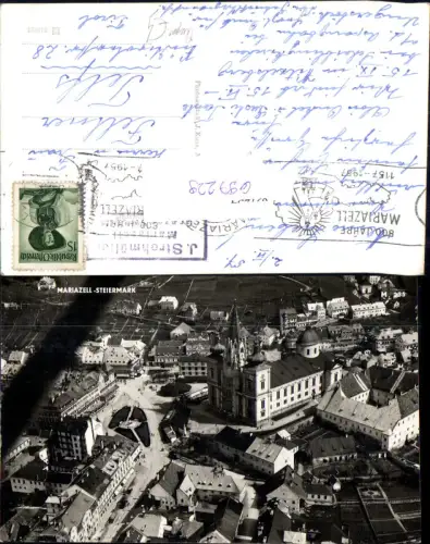 697229 Mariazell Maria Zell Luftbild Fliegeraufnahme