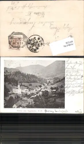 697237 Mariazell Maria Zell Erlaufsee Mitterbach Bahnpost Zug 240