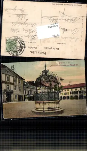 700583 Bruck an der Mur Altertümlicher Brunnen Hauptplatzpub S. Frank 727-5