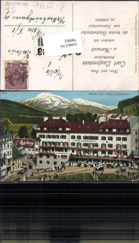 700602 Mariazell Maria Zell Hotel Laufenstein 1916