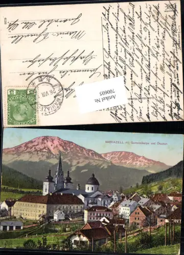 700605 Mariazell Maria Zell gel Maria Schmolln Gasthofbesitzer