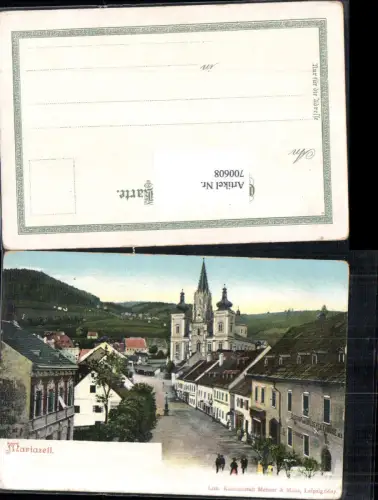 700608 Mariazell Maria Zell Gasthof Goldene Kanone pub Mehner e Maas 6617