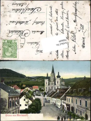 700609 Mariazell Maria Zell Gasthof Goldene Kanone pub Mehner e Maas 6617