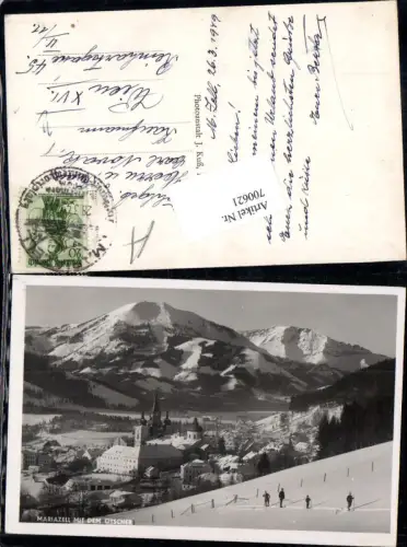 700621 Mariazell Maria Zell Ski Skifahrer
