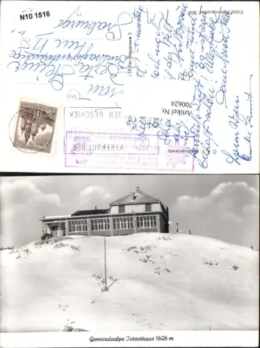 700624 Terzerhaus Gemeindealpe . Mariazell Maria Zell