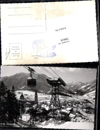700638 Mariazell Maria Zell Seilbahn Gondel