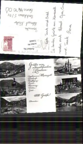 714606 Schreibfaulheit Mariazell Maria zell