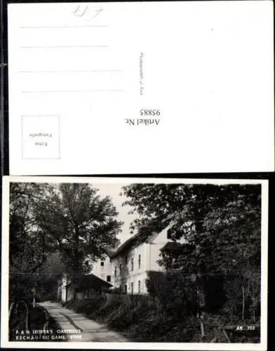 95885,Eschau bei Graz F. e H. Leitners Gasthaus