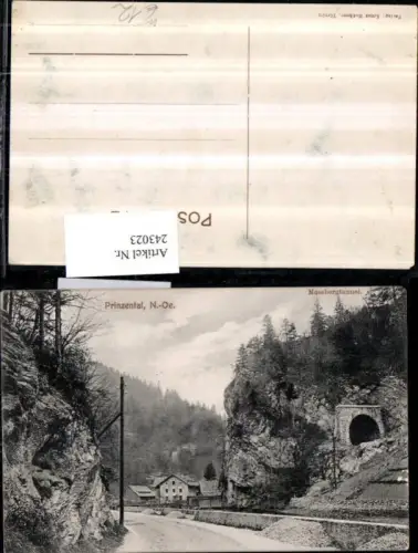 243023,Prinzental m. Mossbergtunnel Tunnel b. Frauental an der Laßnitz