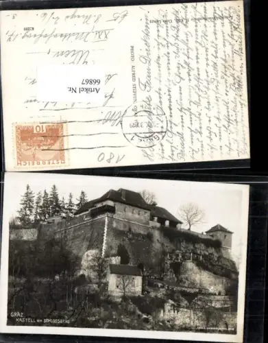 66867,Graz Kastell am Schloßberg