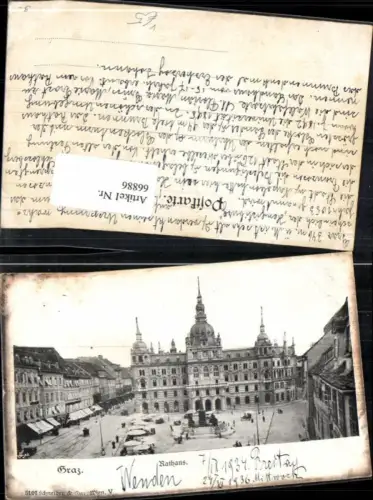 66886,Graz Rathaus Detailansicht pub Schneider e Lux