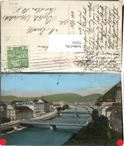 73353,Graz Partie a. Mur 1910