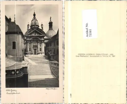 73581,Alt Graz Strassenpartie 1932