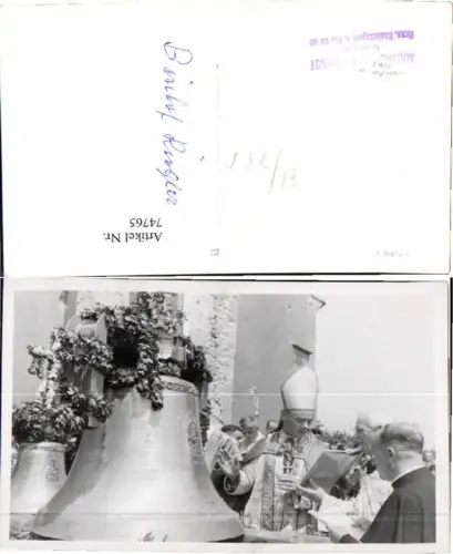 74765,RARE FotoAK Graz Glockenweihe Bischof Riegler
