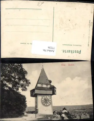 77226,Graz Uhrturm