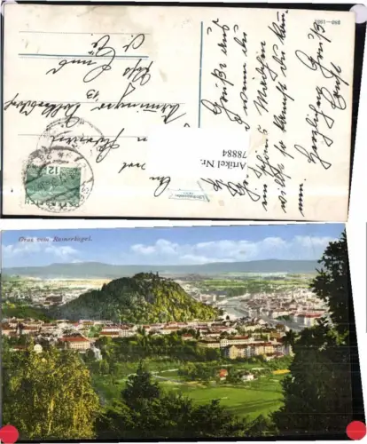 78884,Graz vom Rainerkogel 1931