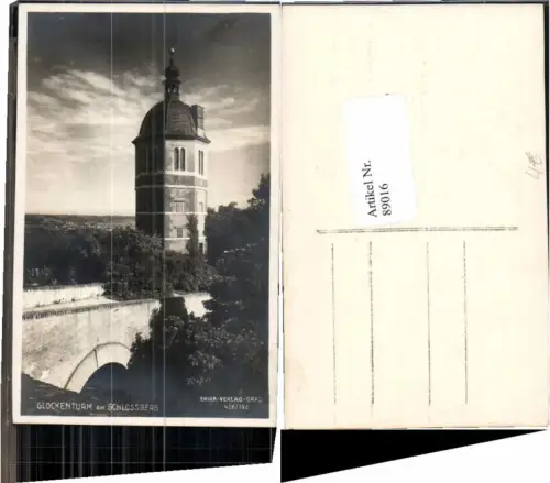 89016,Graz Glockenturm Schlossberg 1935