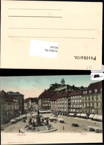 90169,Graz Stadt Hauptplatz