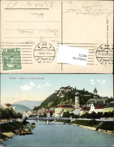 90272,Graz Stadt Partie am Schlossberg Schloßberg