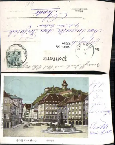 95589,Gruss aus Graz Hauptplatz Schneider Lux 10276