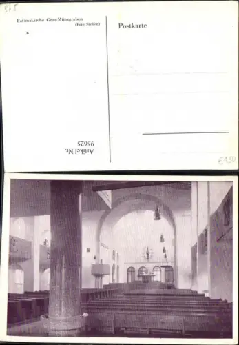 95625,Graz Münzgraben Fatimakriche Innenansicht