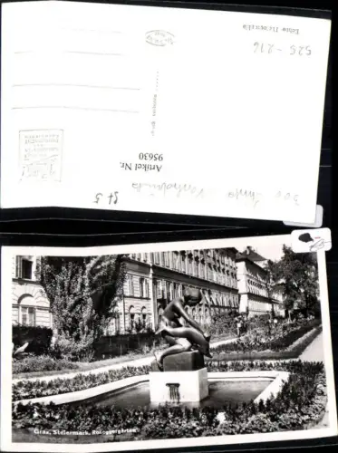 95630,Graz Roseggergarten Brunnen