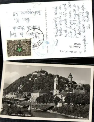 95702,Graz Schlossberg Schloßberg
