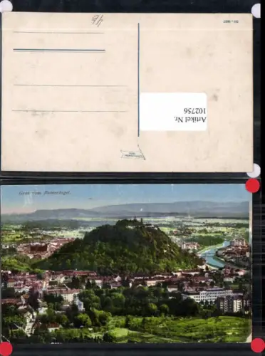 102756,Graz vom Rainerkogel 1927