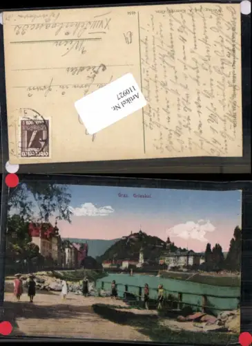 110927,Graz Grieskai m. Kinder 1919
