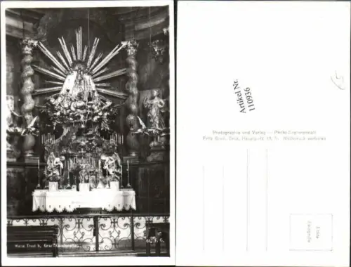 110936,Graz Maria Trost Mariatrost Kirche Altar