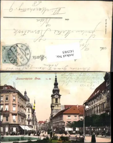 142385,Graz Bismarckplatz 1915