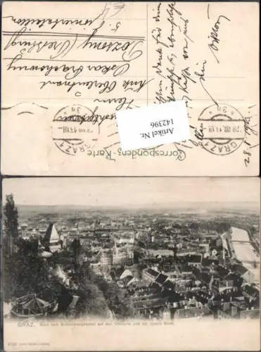 142396,Graz Uhrturm Innere Stadt