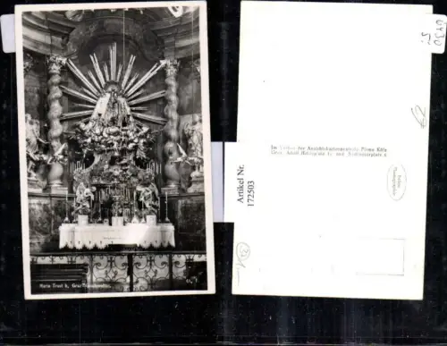 172503,Maria Trost b. Graz Gandenaltar Altar