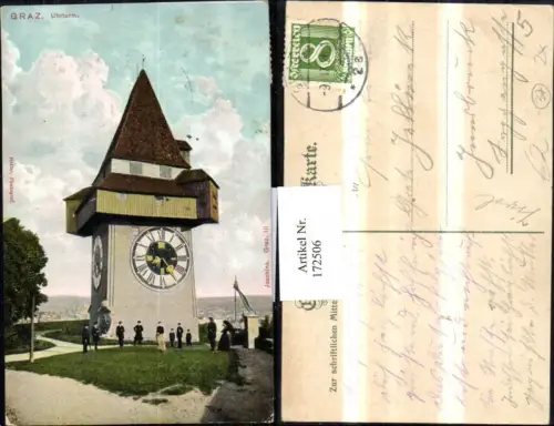 172506,Graz Uhrturm a. Schlossberg