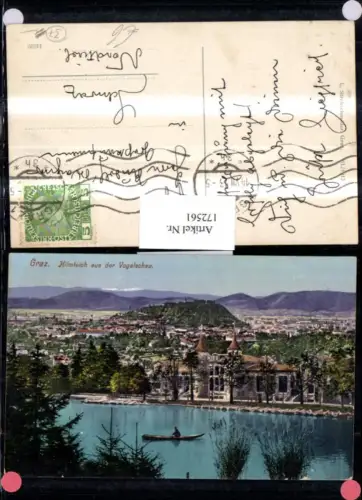 172561,Graz Totale Hilmteich aus der Vogelschau