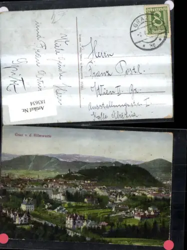183634,Graz v. d. Hilmwarte