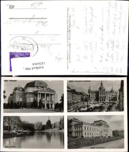 183684,Graz Mehrbild Ak