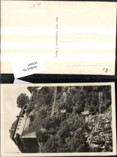 183691,Graz Castell a. Schlossberg Neuer Steig