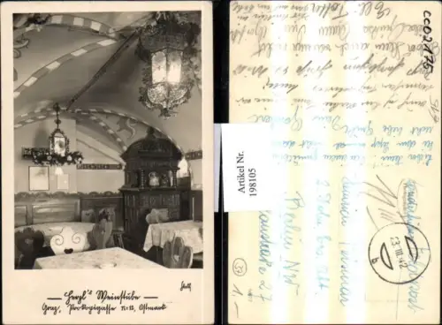 198105,Graz Herzls Weinstube Prokopigasse Innenansicht