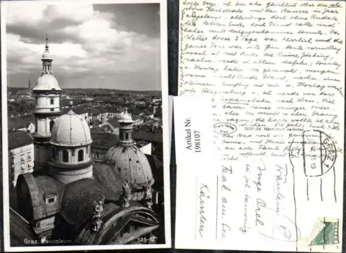 198107,Graz Teilansicht Mausoleum