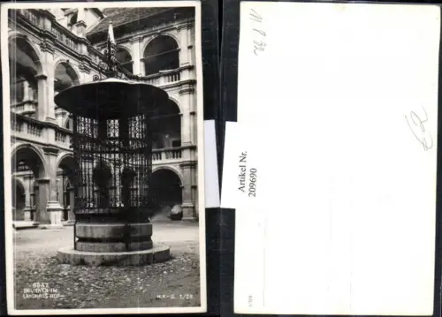209690,Graz Brunnen im Landhaushof