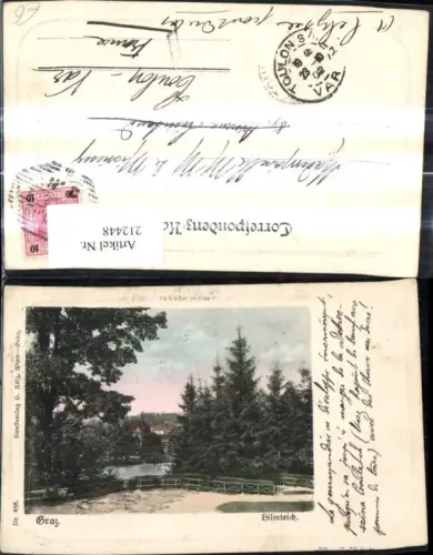 212448,Graz Hilmteich Präge Passepartout